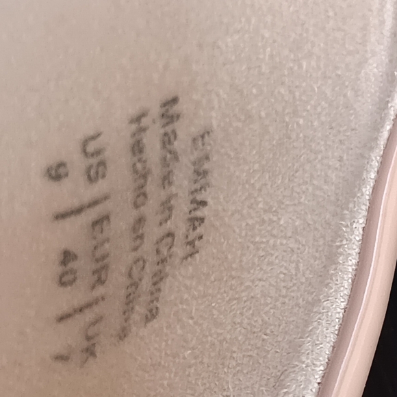 KELLY & KATIE Women's Emmah Beige Patent Loafers - 9 - Picture 8 of 9